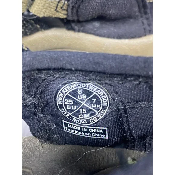 KEEN Kids Newport H2 Sandal Toddler Size 8 EU 25 Green EUC - Picture 6 of 10